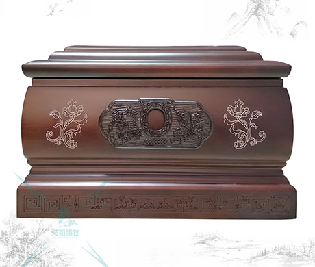 纪念堂（单人）黑紫檀骨灰盒